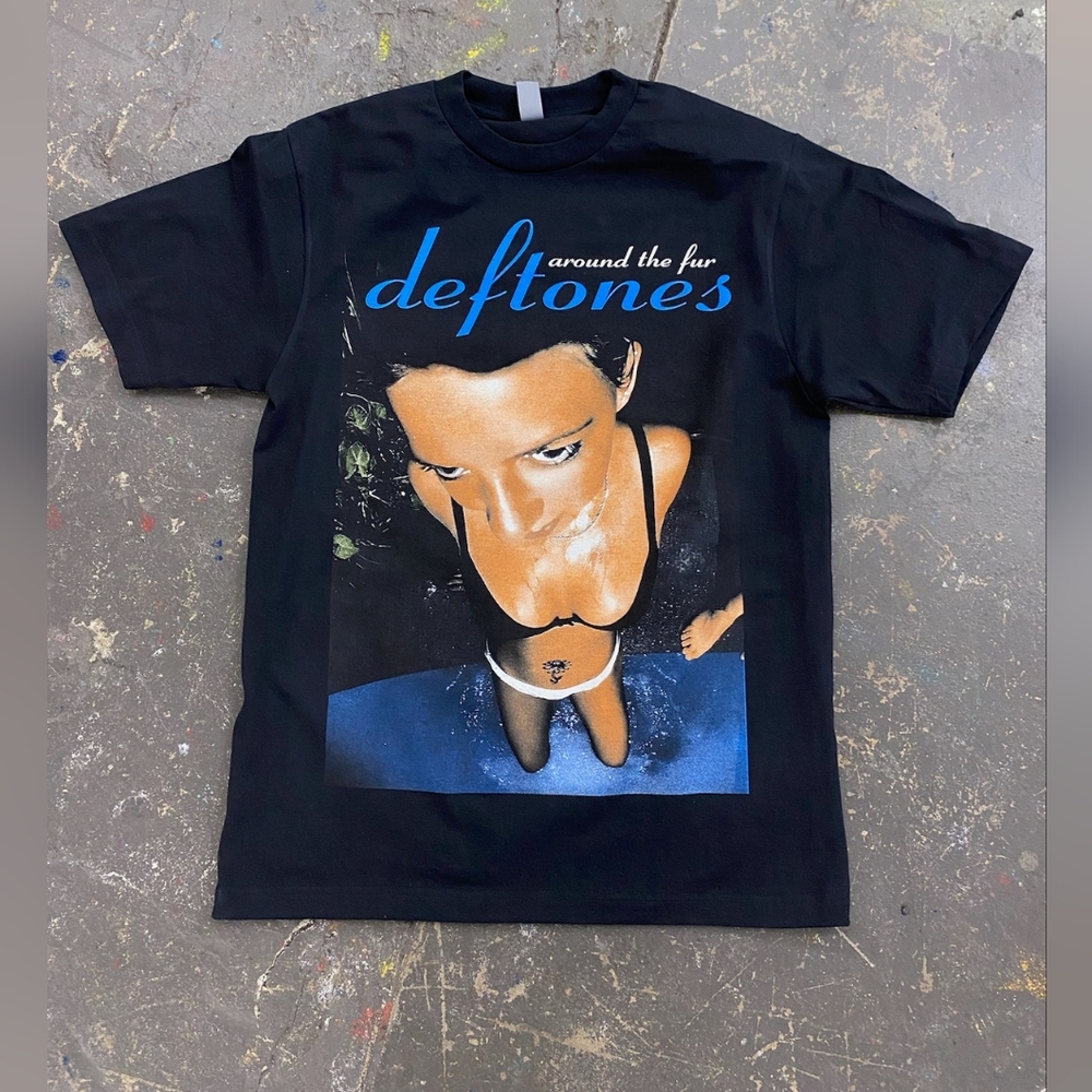 NEW AROUND THE FUR DEFTONES TEEBAND T SHIRT